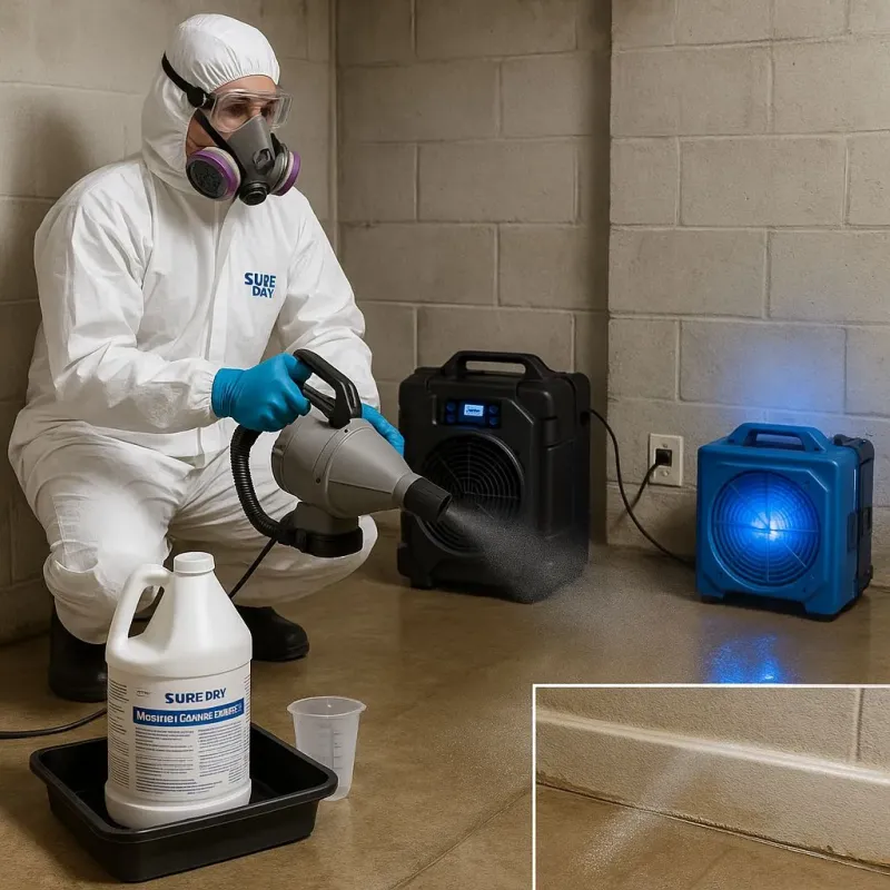Sanitization and Odor Removal process in Bamberg, SC