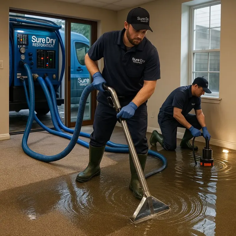 Water Extraction and Removal process in Bamberg, SC